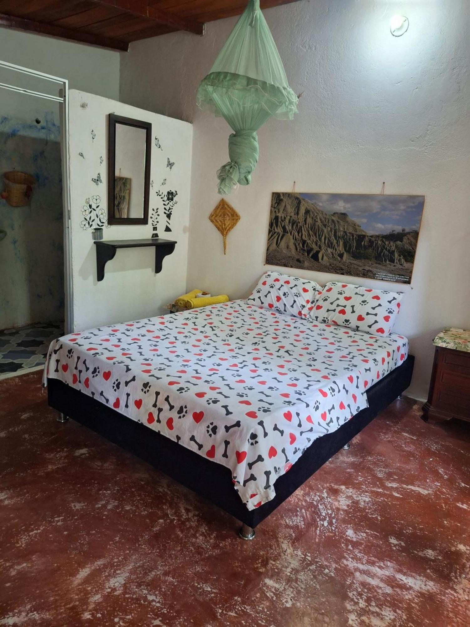 Alojamiento Casa De Campo Los Cactus Villavieja Εξωτερικό φωτογραφία